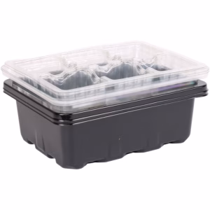 Kweekbak | 6 gaats met deksel (2 stuks)