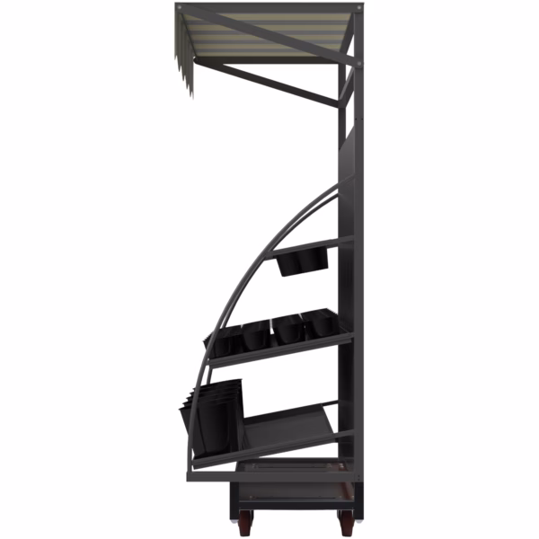 Flora Display | Met tent (zwart) - Afbeelding 5