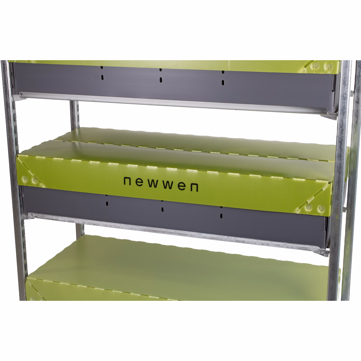 Halve Deense plaat doos (PP) | Deksel (lime) - Afbeelding 5