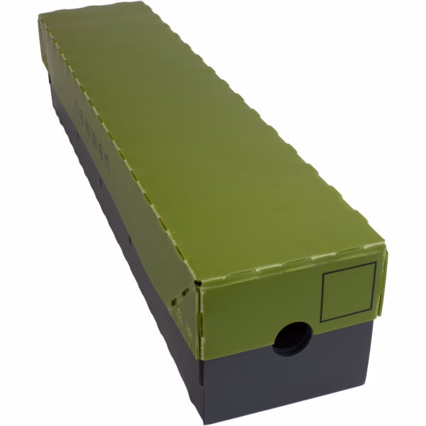 Halve Deense plaat doos (kunststof – PP) | Complete set - Afbeelding 3