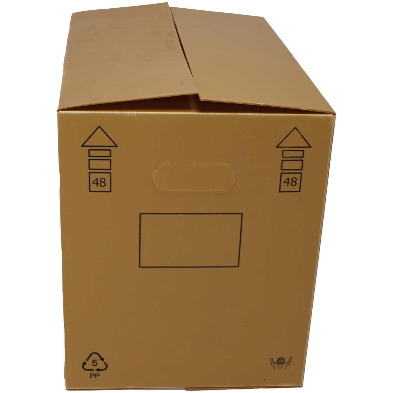 Eurodoos 48 (PP) | 600 × 400 × 480 mm - Afbeelding 2