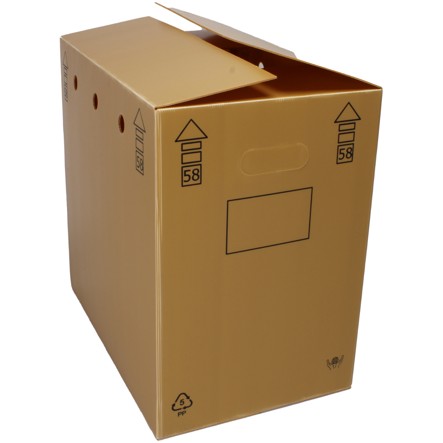 Eurodoos 58 (PP) | 600 × 400 × 580 mm