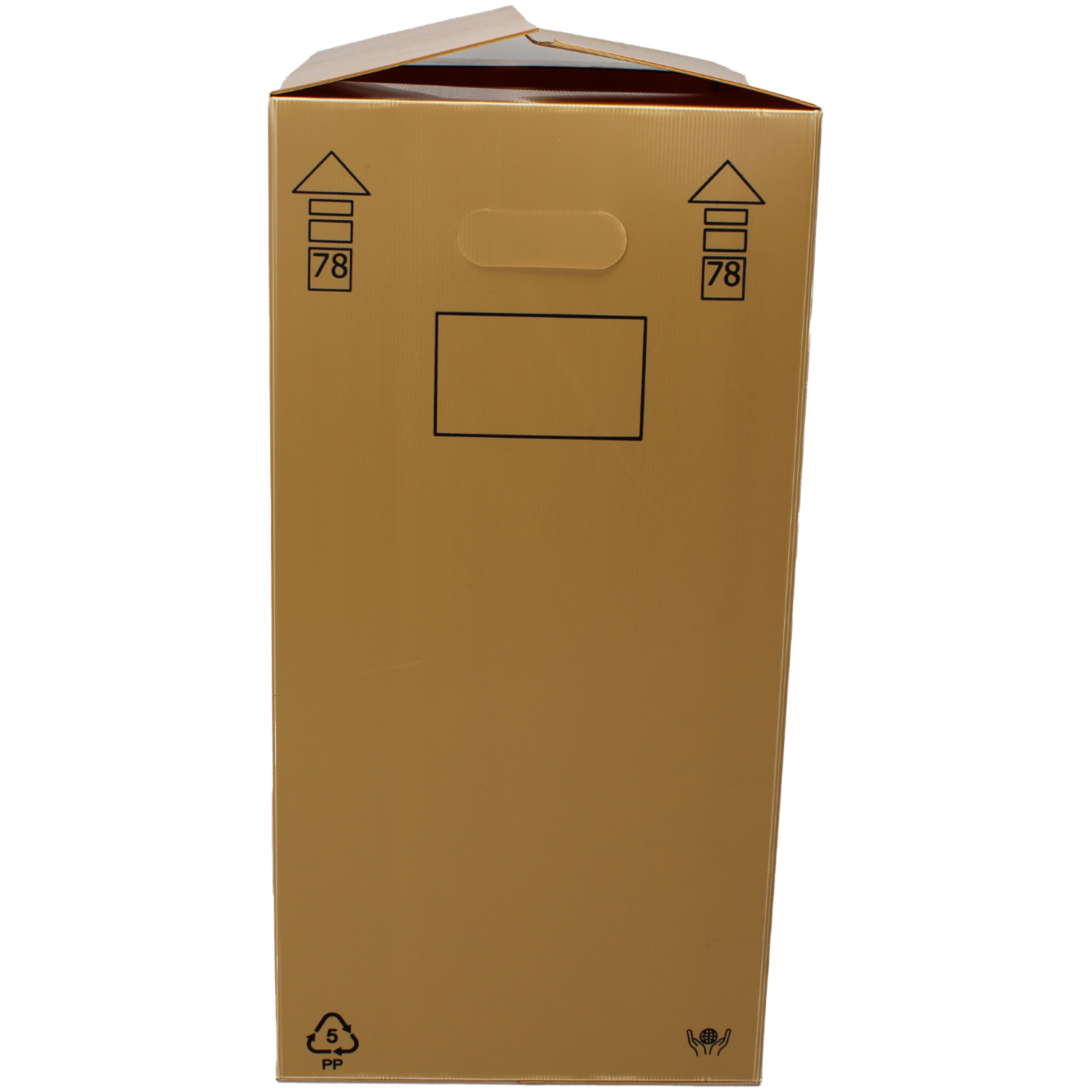 Eurodoos 78 (PP) | 600 × 400 × 780 mm - Afbeelding 2