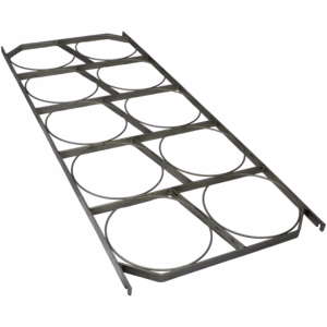 Deense kar Bloemenfust plaat | 10-rings