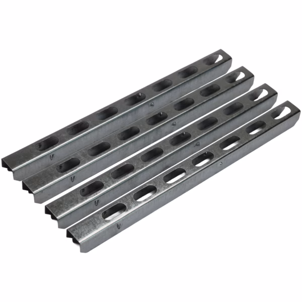 Deense kar Verlengstuk | Metaal kort (39 cm / 7 gaten) - Afbeelding 5