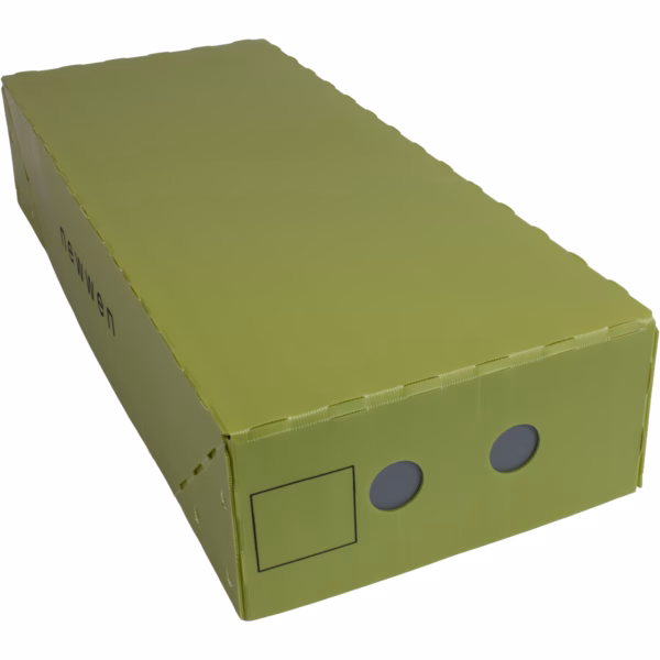 AA Doos (PP) | Deksel 3 mm (lime) - Afbeelding 3