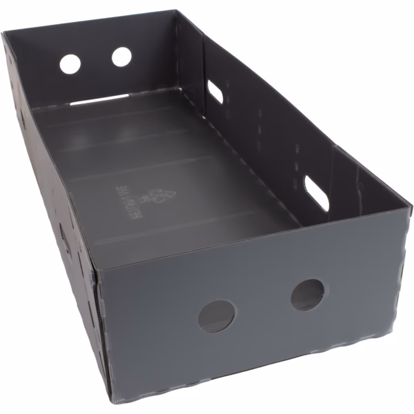 Hele Deense plaat doos (PP) | Bodem (grijs) - Afbeelding 3